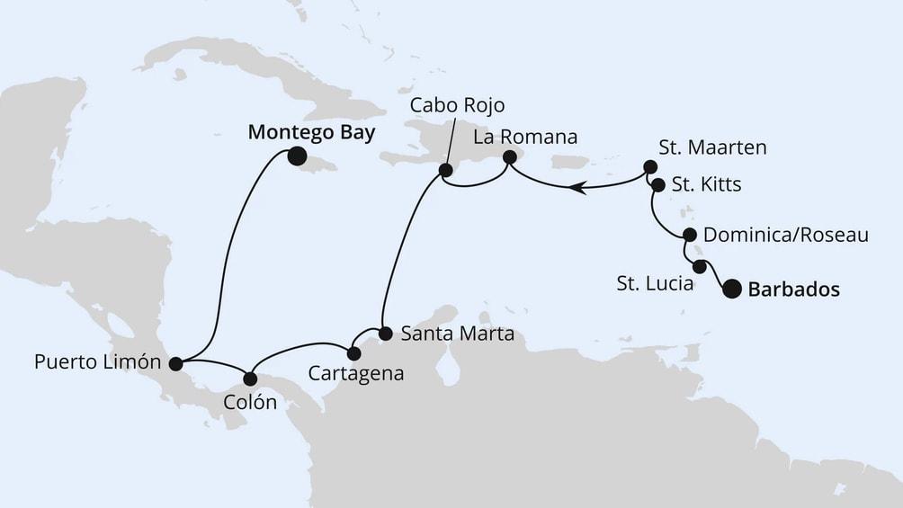 Karibik & Mittelamerika ab Barbados